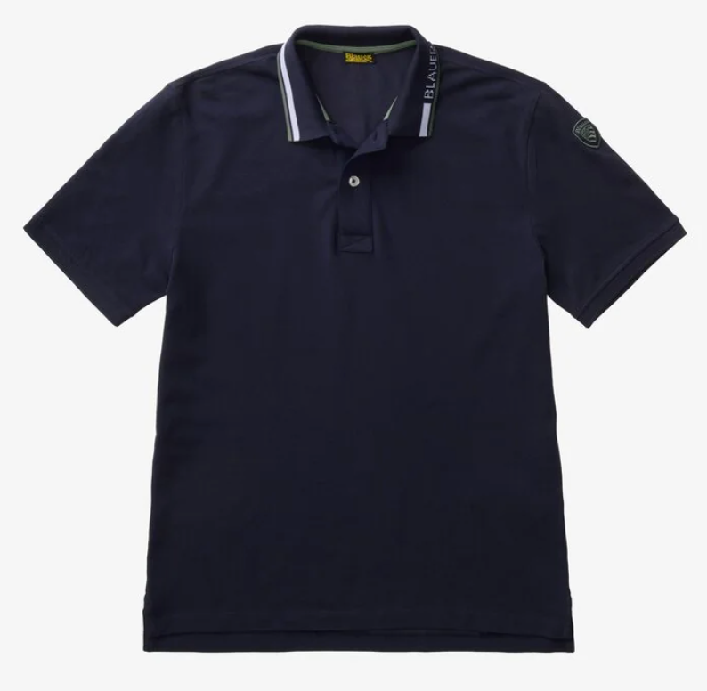 Polo con ricamo sul colletto RANSOM