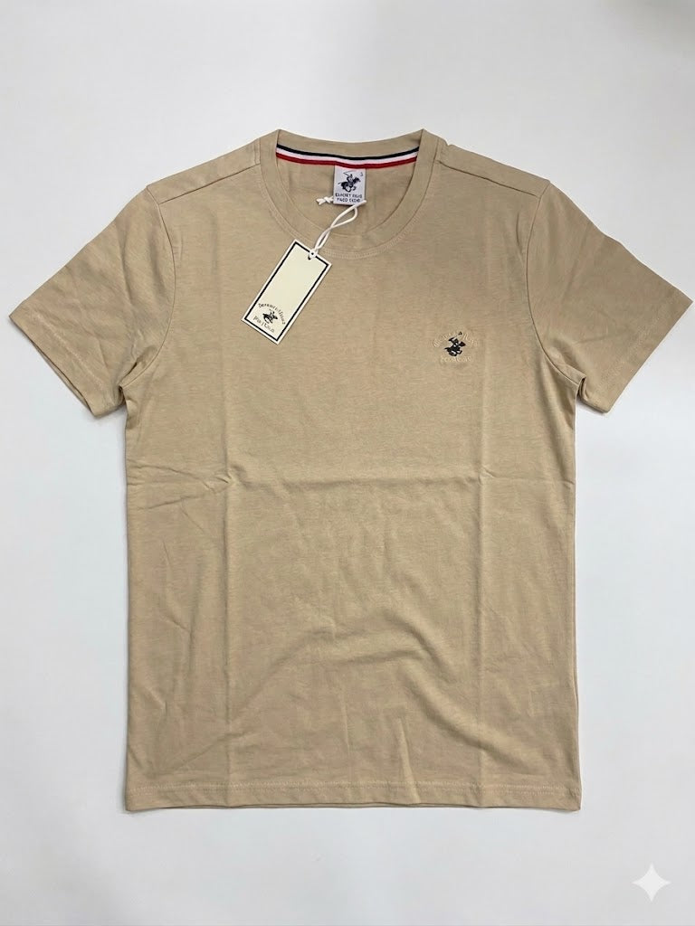 T-Shirt uomo tinta unita POLO CLUB BEVERLY HILLS