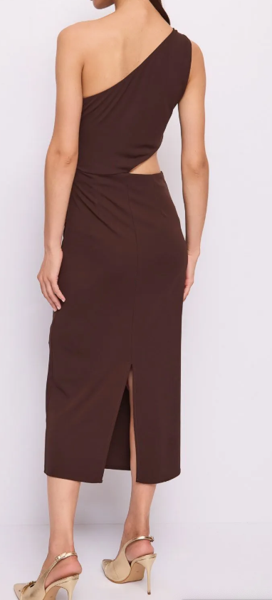 Abito con motivo cut-out