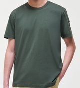T-shirt logata in cotone