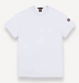 T-shirt logata in cotone