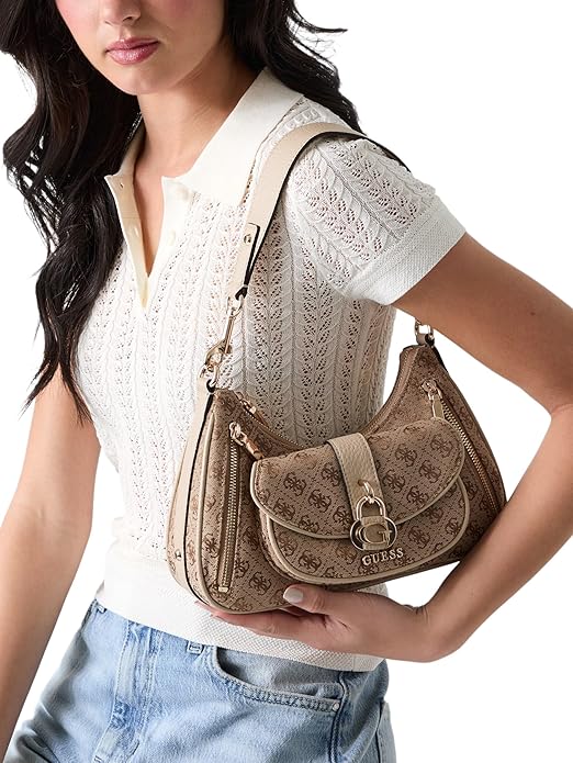 Borsa a spalla Guess logata JESSA