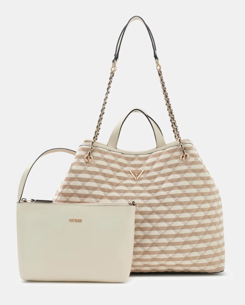 Borsa Shopping Guess Giully con pochette