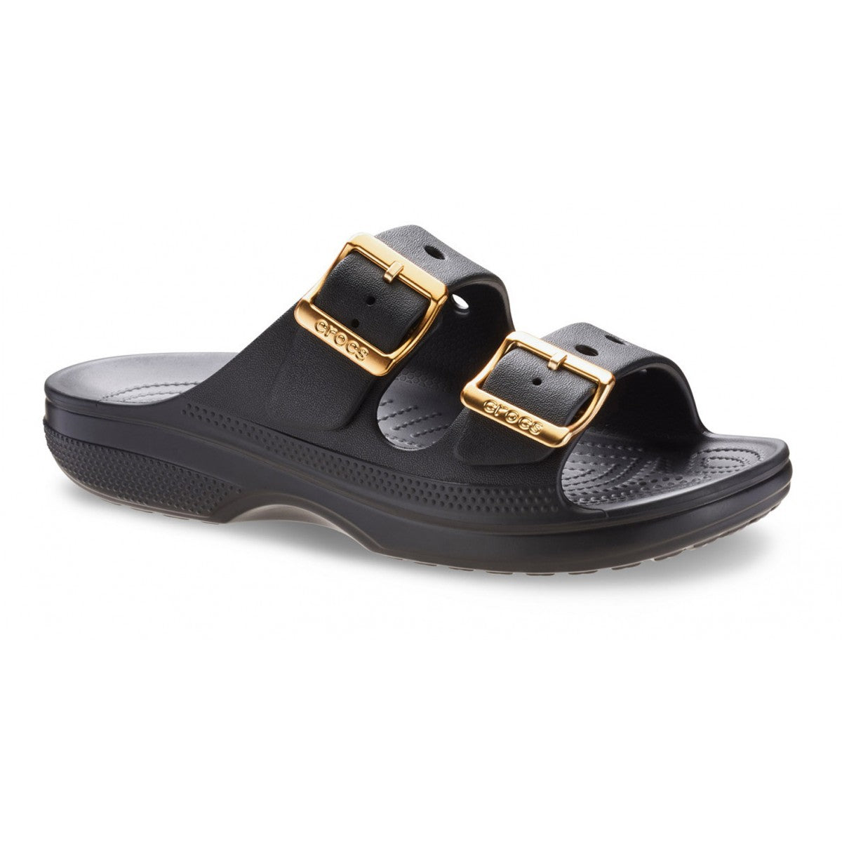 Sandalo Crocs doppia fascia Saturday Metallic Buckle