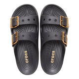 Sandalo Crocs doppia fascia Saturday Metallic Buckle