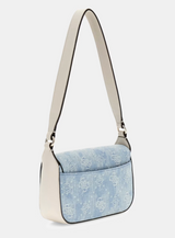 Borsa a tracolla Ruby Flap Shoulder Bag Denim Logo