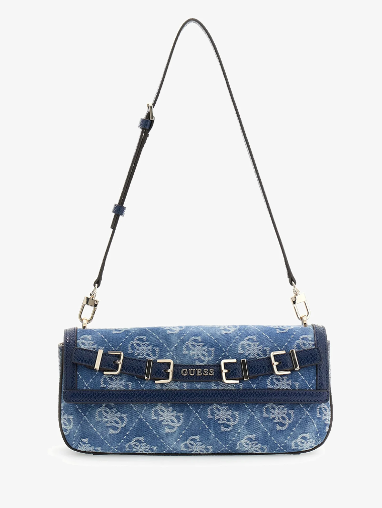 Borsa a tracolla - denim logo
