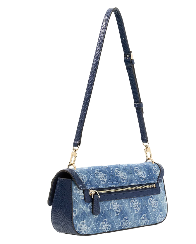 Borsa a tracolla - denim logo