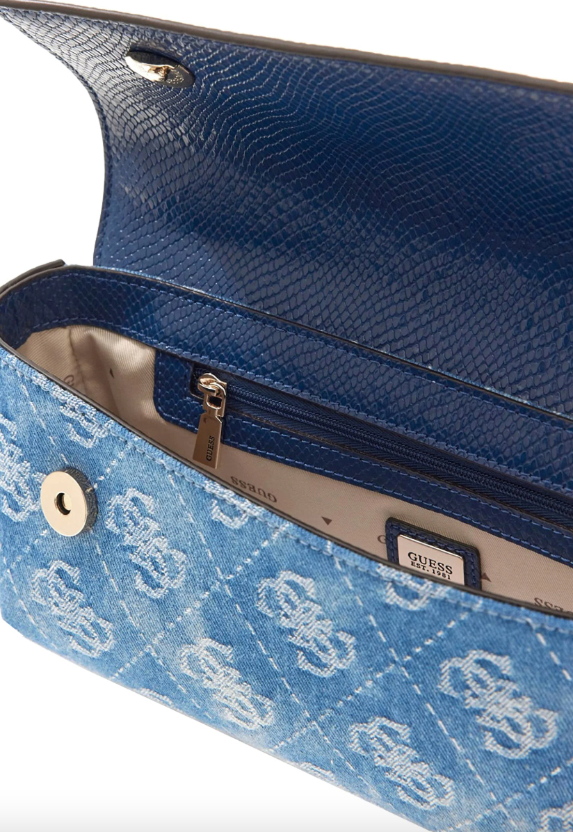 Borsa a tracolla - denim logo