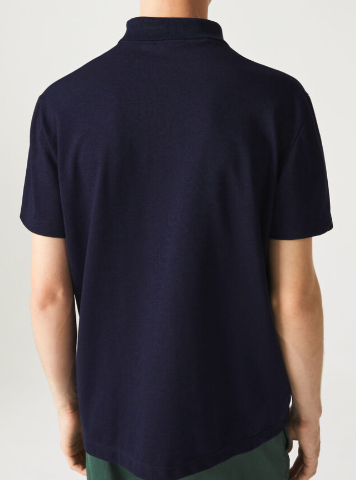 POLO REGULAR FIT IN POLIESTERE E COTONE