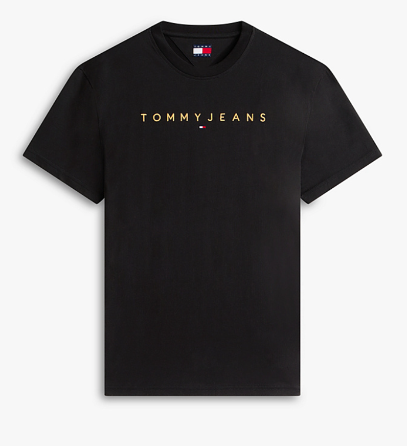 T-shirt in jersey con logo ricamato
