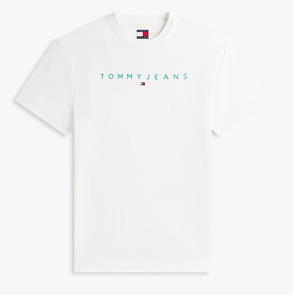 T-shirt in jersey con logo ricamato