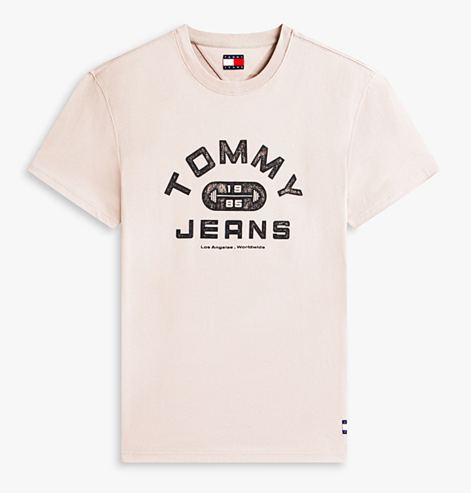 T-shirt in jersey con grafica