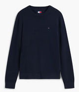 Pullover Tommy Flag slim fit leggero