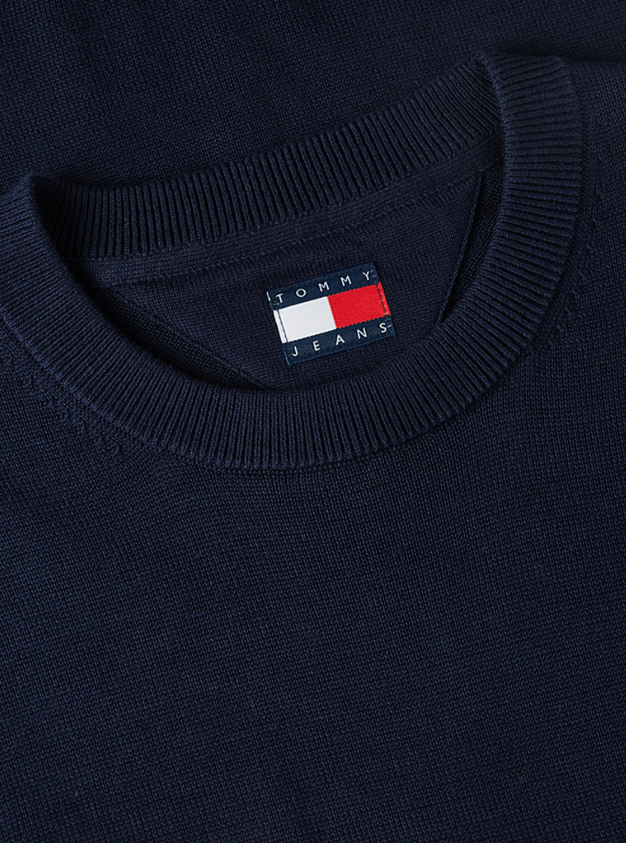 Pullover Tommy Flag slim fit leggero