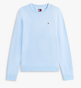 Pullover Tommy Flag slim fit leggero