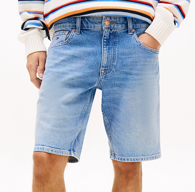 Shorts Scanton slim fit in denim