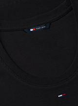 Canotta slim fit a coste con logo