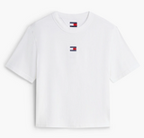 T-shirt Tommy Badge squadrata