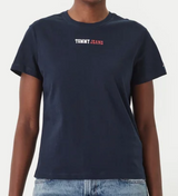 Tommy Jeans t-shirt da donna in cotone