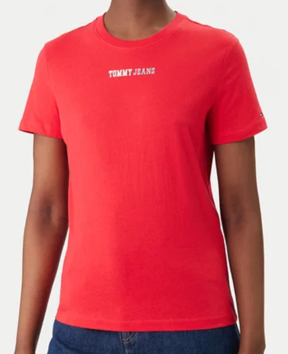 Tommy Jeans t-shirt da donna in cotone