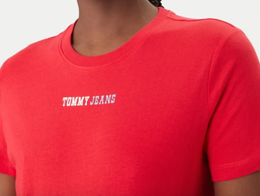 Tommy Jeans t-shirt da donna in cotone
