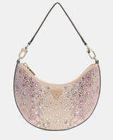Borsa Guess a spalla Tasmin mini con strass
