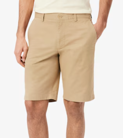 SHORTS CHINO IN TWILL ELASTICIZZATO