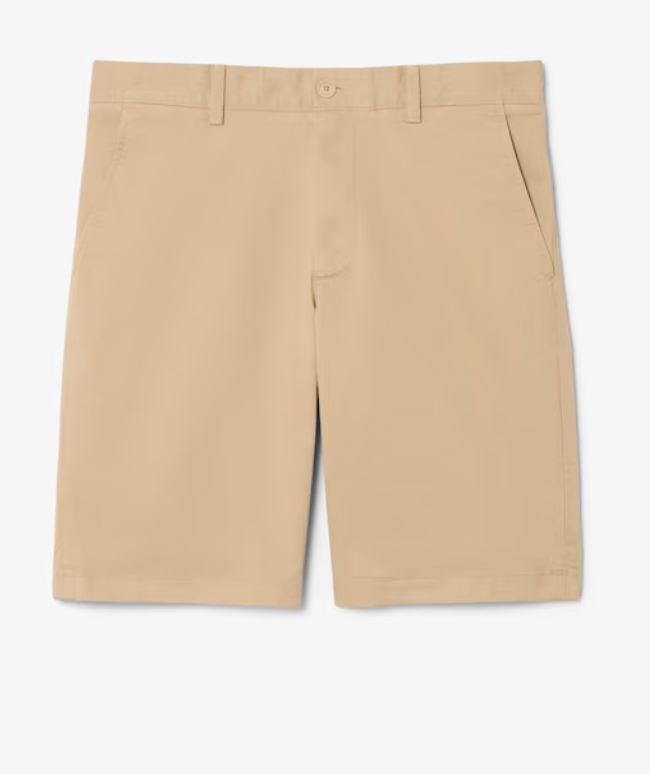 SHORTS CHINO IN TWILL ELASTICIZZATO