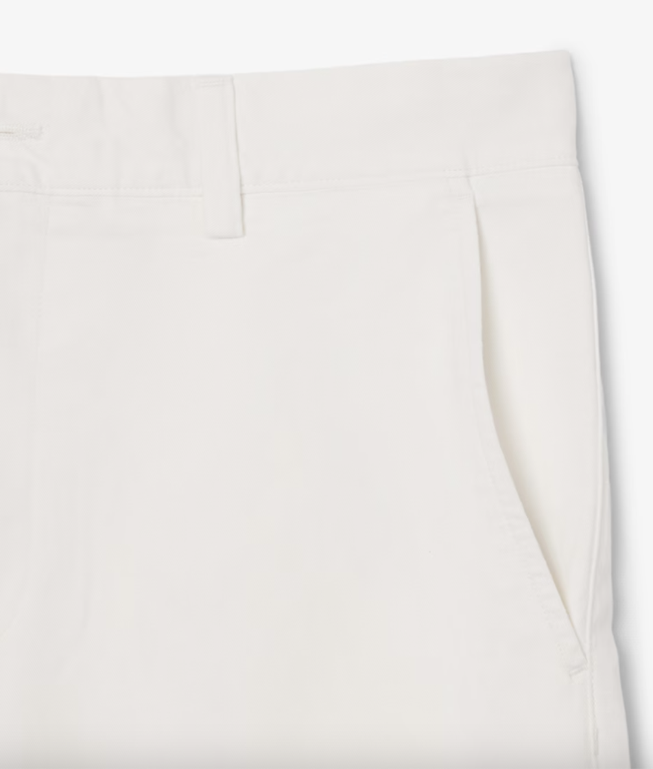 SHORTS CHINO IN TWILL ELASTICIZZATO
