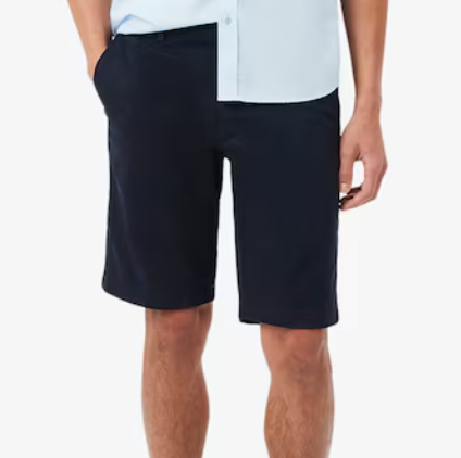 SHORTS CHINO IN TWILL ELASTICIZZATO