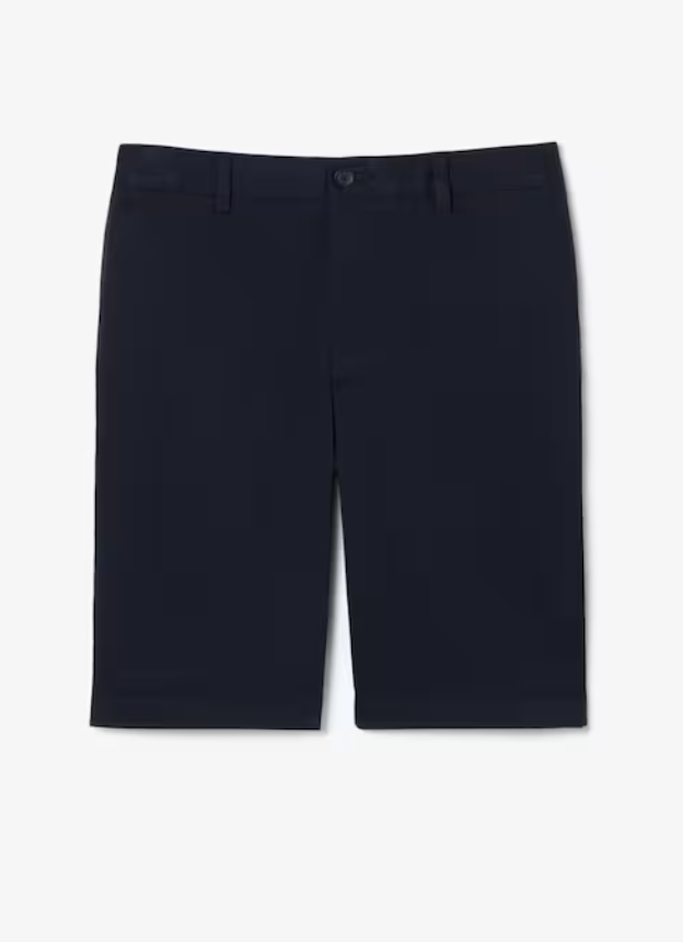 SHORTS CHINO IN TWILL ELASTICIZZATO