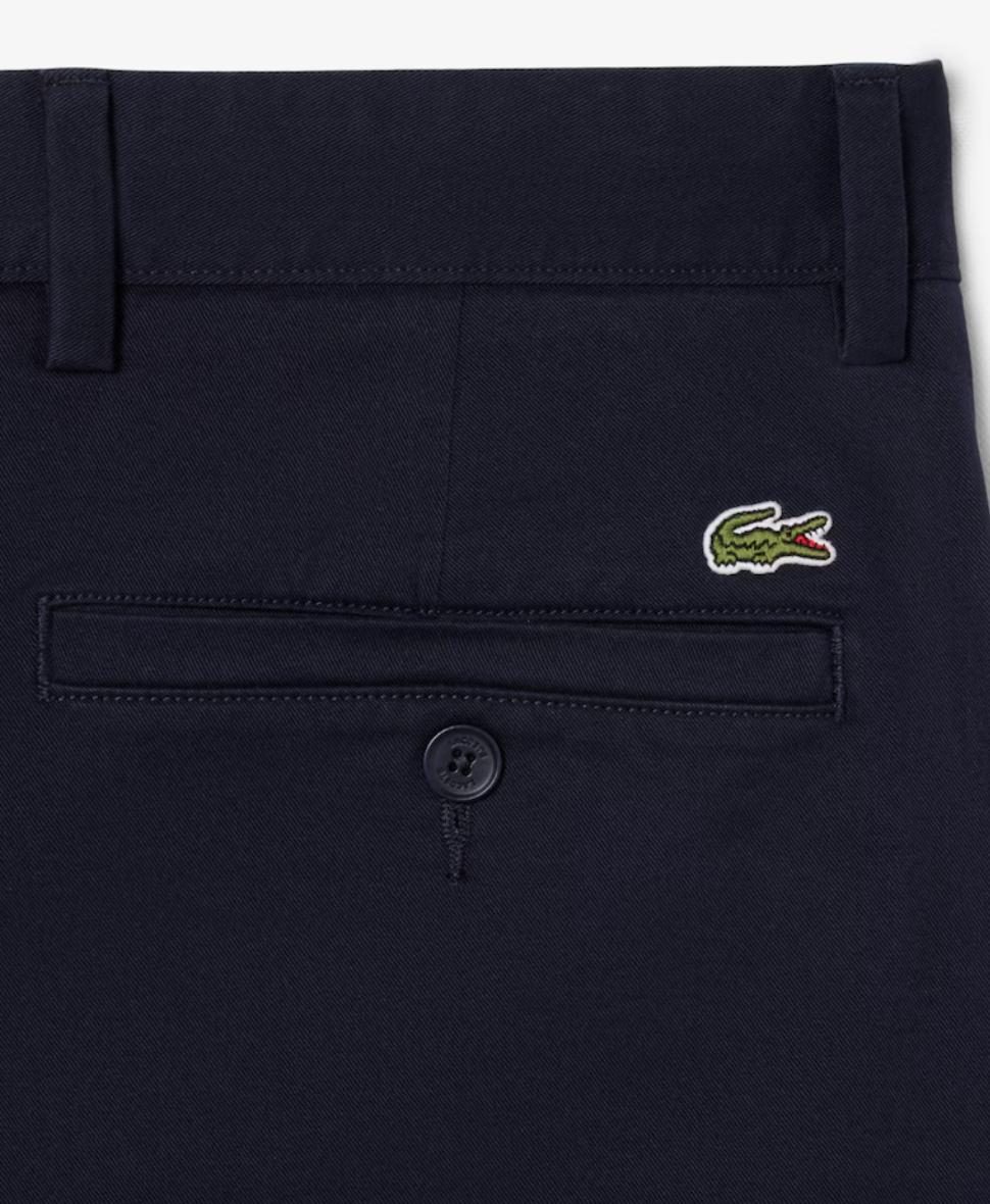SHORTS CHINO IN TWILL ELASTICIZZATO