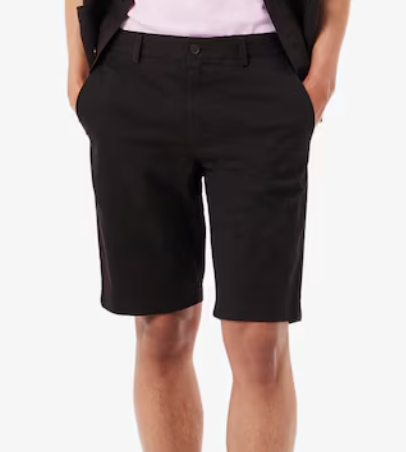 SHORTS CHINO IN TWILL ELASTICIZZATO