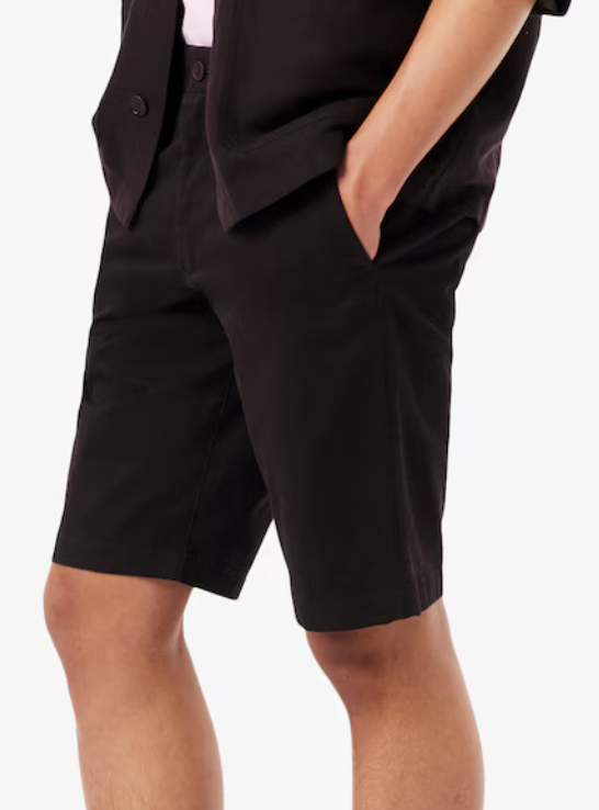 SHORTS CHINO IN TWILL ELASTICIZZATO