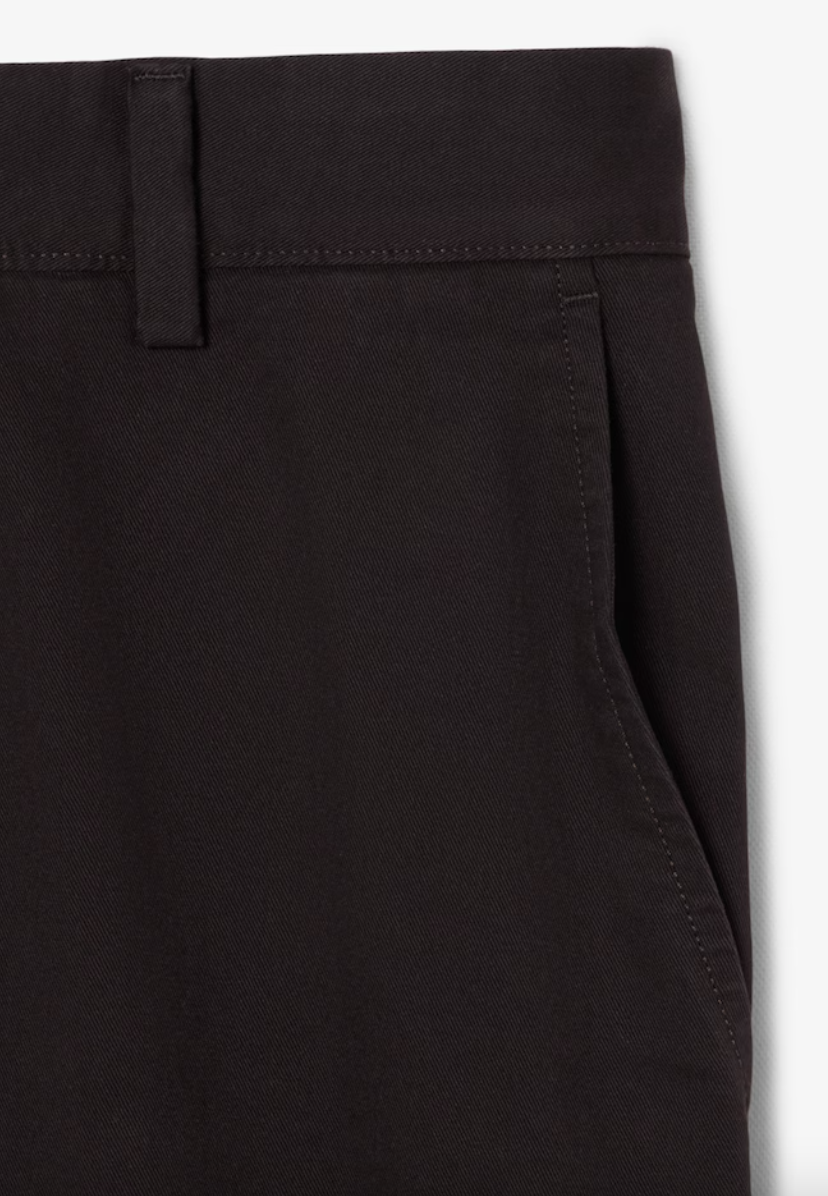 SHORTS CHINO IN TWILL ELASTICIZZATO