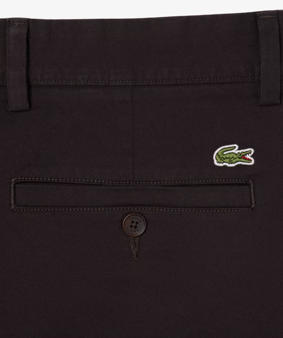 SHORTS CHINO IN TWILL ELASTICIZZATO