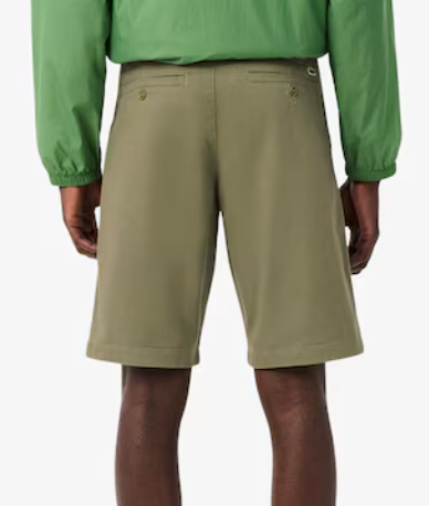 SHORTS CHINO IN TWILL ELASTICIZZATO