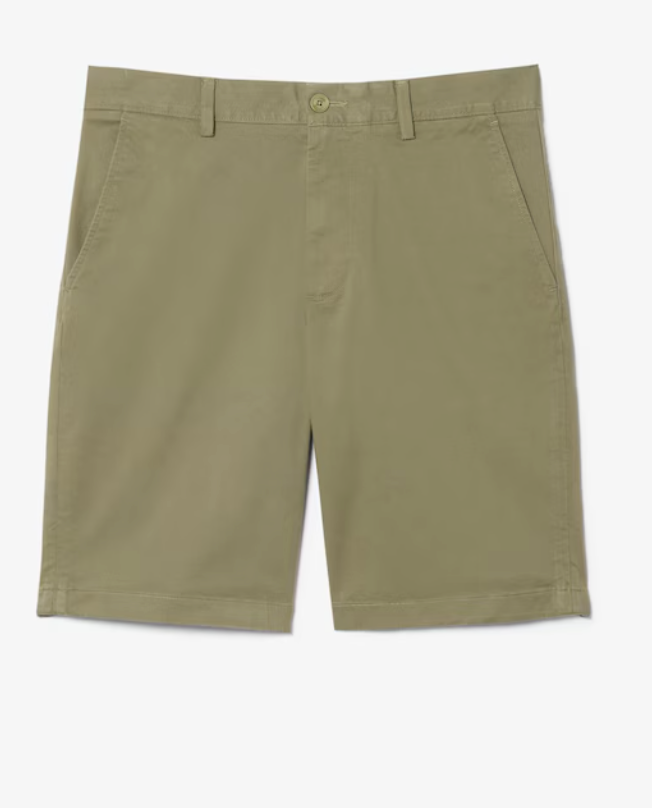 SHORTS CHINO IN TWILL ELASTICIZZATO
