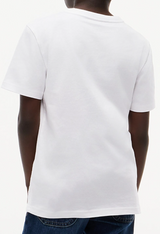 T-shirt Essential con bandierina ricamata