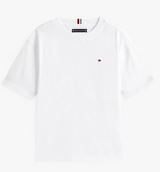 T-shirt Essential con bandierina ricamata