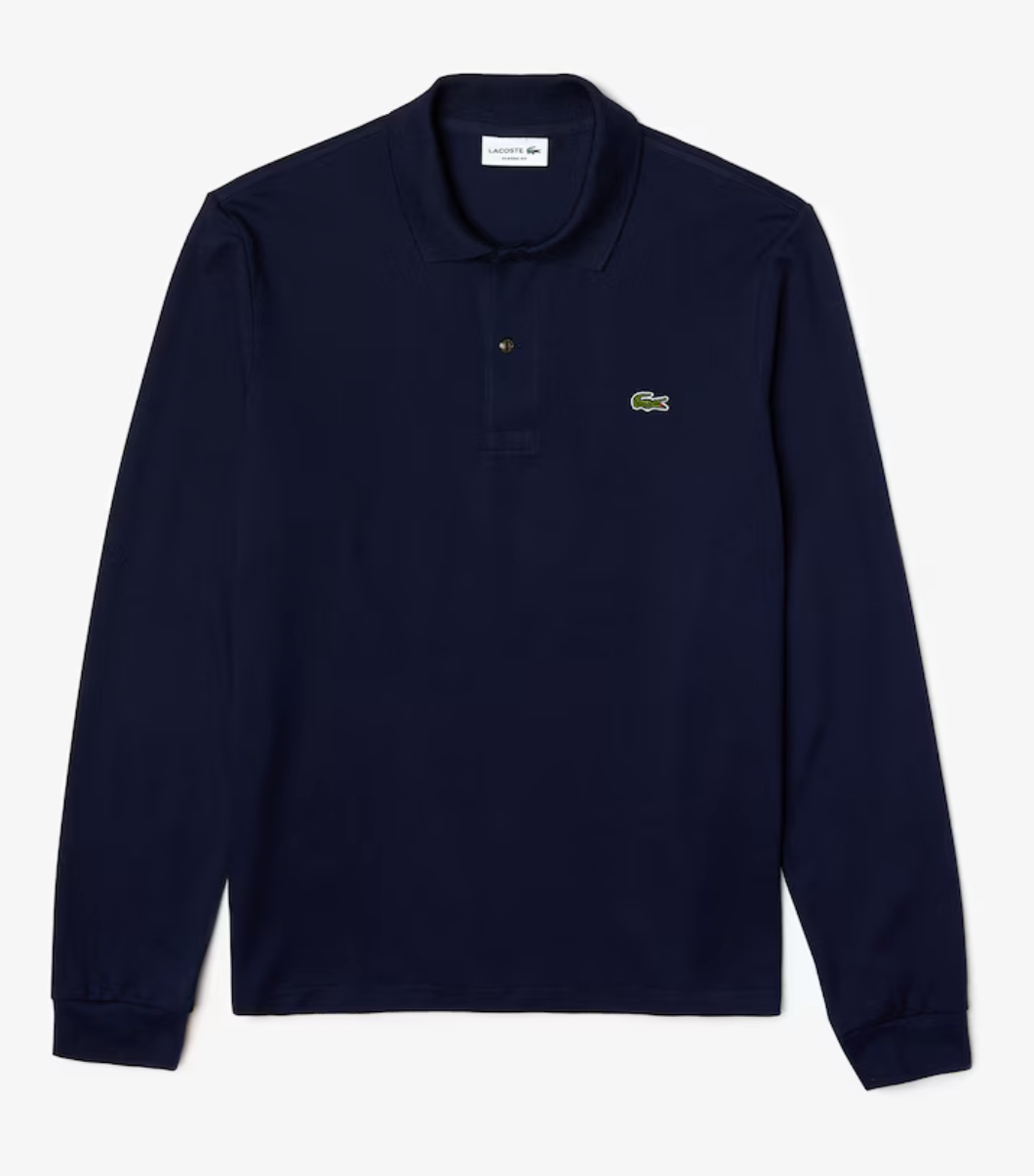 POLO DAL TAGLIO CLASSICO A MANICHE LUNGHE L.12.12 ORIGINAL