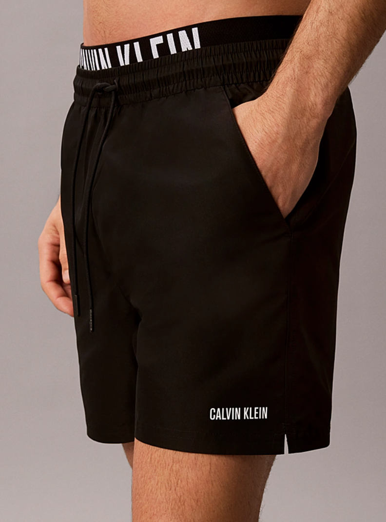 Pantaloncini da bagno corti con fascia in vita doppia - Intense Power