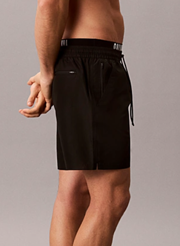 Pantaloncini da bagno corti con fascia in vita doppia - Intense Power