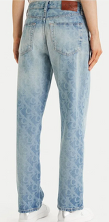 Jeans Straight Fit logato Ck