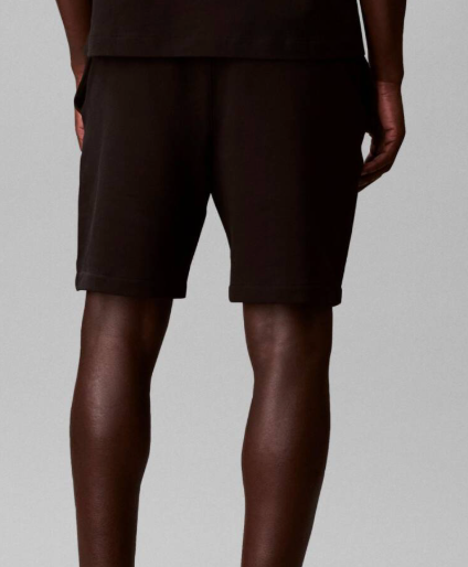 Pantaloni da tuta in spugna di cotone con stemma