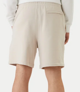 Pantaloni da tuta in spugna di cotone con stemma