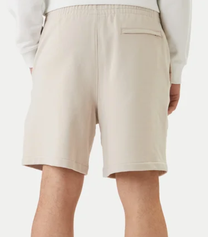Pantaloni da tuta in spugna di cotone con stemma