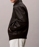 Giubbotto bomber in ecopelle