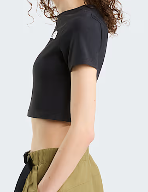 T-shirt corta in vita da donna